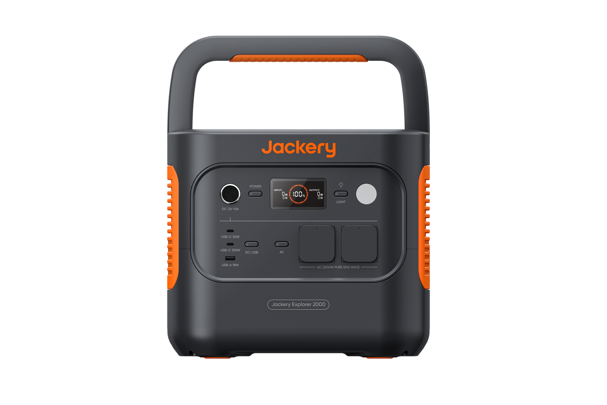 Jackery komplet – Explorer 2000 V2 + 2× SolarSaga 100W
