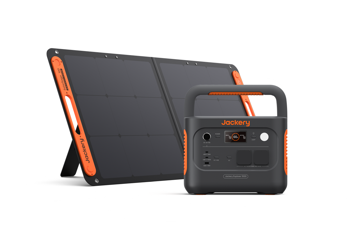 Jackery komplet – Explorer 1000 V2 + SolarSaga 100W