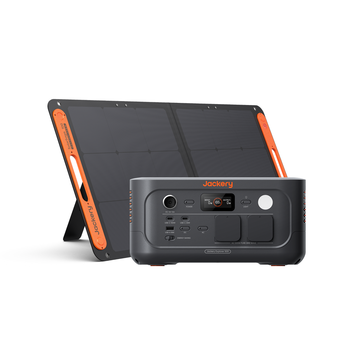 Jackery komplet – Explorer 500 V2 + SolarSaga 100W