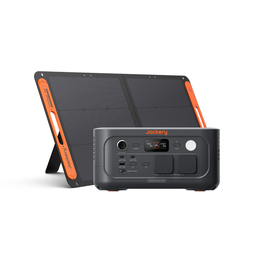 Jackery komplet – Explorer 500 V2 + SolarSaga 100W