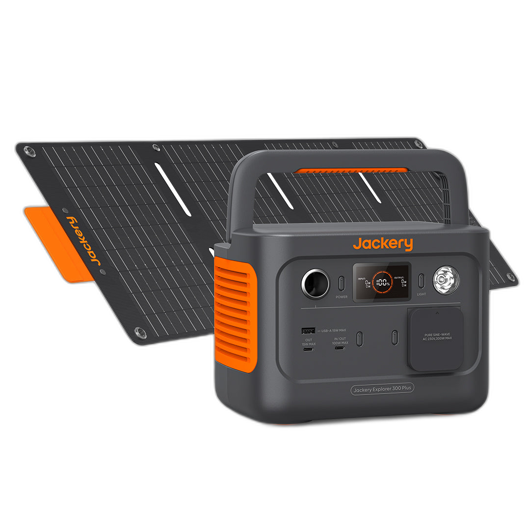 Jackery komplet – Explorer 300 Plus + SolarSaga 40W Mini
